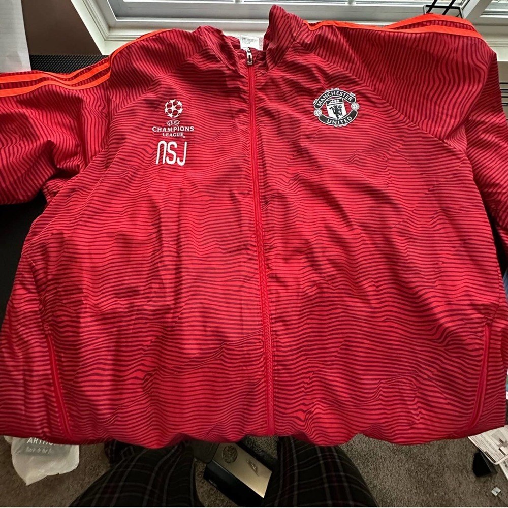Manchester United Champions League Anthem Jacket